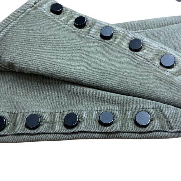 Anthropologie DRIFTWOOD Jackie Green Stretch Denim 5 Pocket Skinny Jeans Sz 25 - Picture 9 of 12